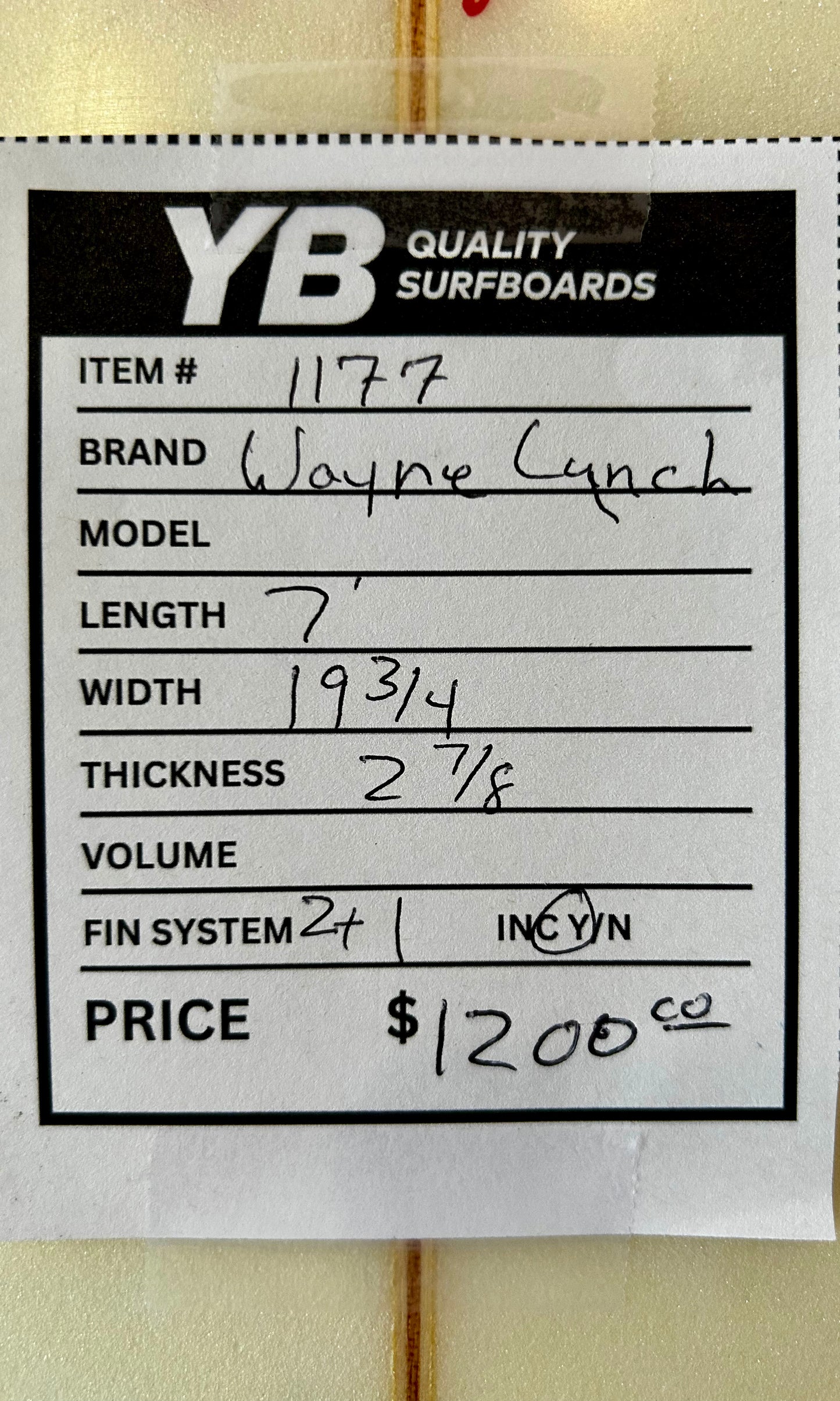 Wayne Lynch 7'0" Widow Maker Surfboard