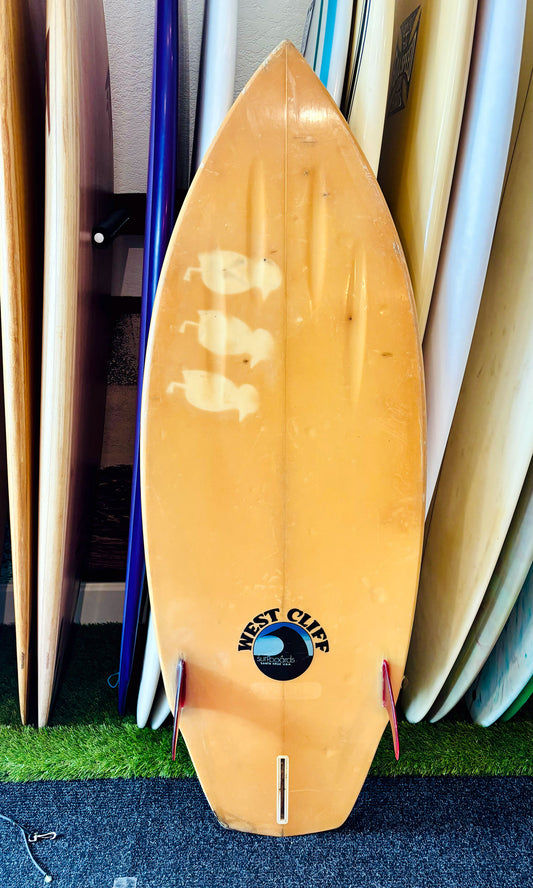 West Cliff 5'4.5" Jon Manns Kneeboard