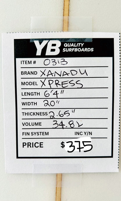 Xanadu 6'4" 34.8L Xpress