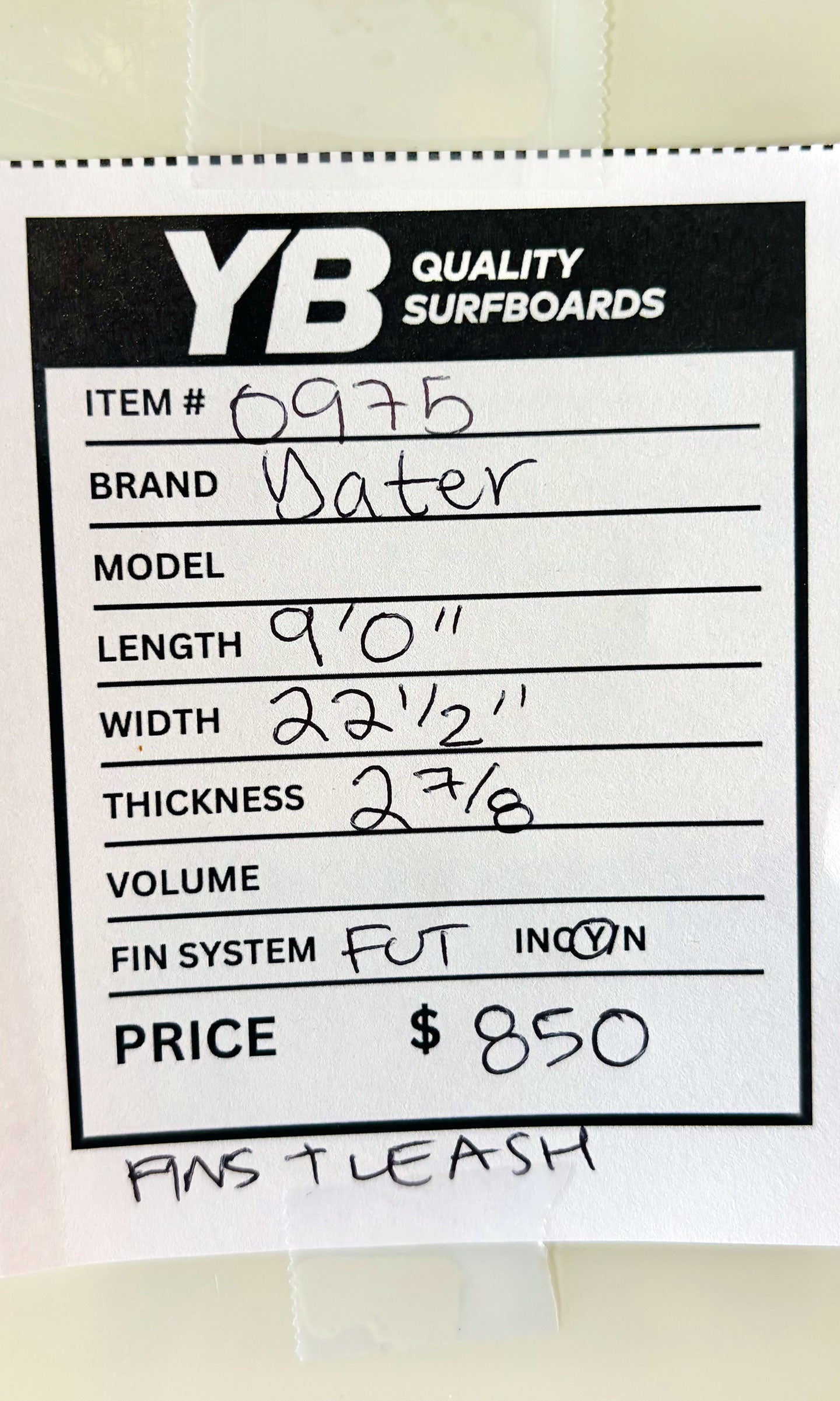 Yater 9'0" Used Longboard by Surftech