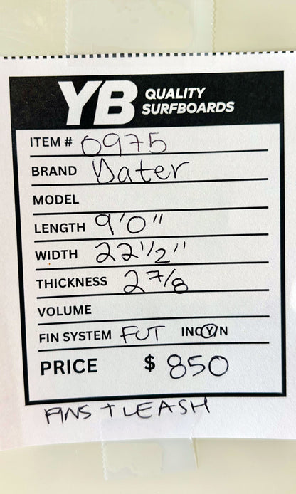 Yater 9'0" Used Longboard by Surftech